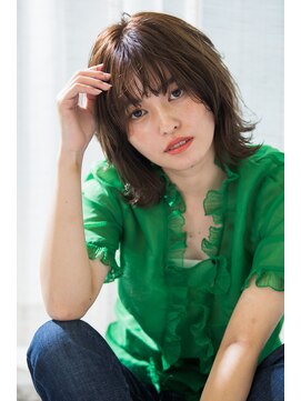 ヴァンクシー バイ ルナ(VANKCY by Luna) スリークボブ 伸ばしかけ 20代 30代 アッシュブラウン 簡単 楽