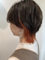 リアン(Lien)&nbsp;Lien☆ショートウルフ×インナーカラー×耳かけショート