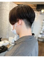 バイフィフス 原宿/表参道(by fifth)&nbsp;ツーブロ刈り上げ/前下がりセンターパート/メンズ王道ヘア