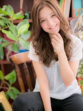 カバーヘアアンドスパ ブリス 浦和(COVER HAIR&SPA bliss) フレンチガーリーかきあげ前髪フェミニティh浦和20代30代40代!