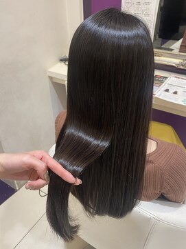 ハピネス 河原町店(Happiness) 髪質改善 レイヤーカット ベージュ グレージュ 20代 30代 40代