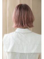 モッズヘア 越谷(mod's hair) シースルーバングチェリーピンクくびれヘアY越谷10代20代30代