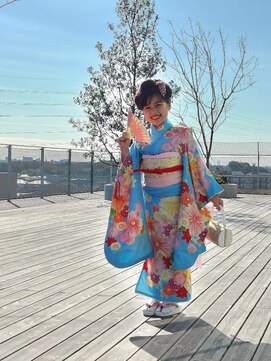 ヘアーフォトギフト(HAIR×PHOTO gift.) 七五三ヘアセット/着付け/メイク