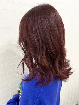 アールプラスヘアサロン(ar+ hair salon) チェリーレッド