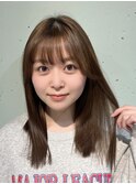 (縮毛矯正/髪質改善/ロングヘア/前髪/サイドバング/小顔)
