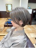 白髪染めをハイライトカラーで☆