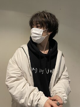 ナイン(N INE.) マッシュ・ハイライト・メッシュ