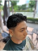 メンズパートスタイルパーマ
