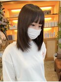 髪質改善ストレート×フェイスレイヤー