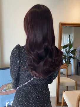 ロカ(roka) ピンクラベンダー/ブリーチなしダブルカラー/暖色