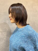 ベーシス(Basis) 【Basis福田】ウルフボブ×インナーパープル
