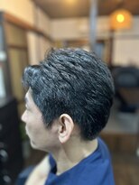 リリ(Liri)&nbsp;メンズカット+オーガニックグレイカラー