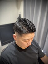 プラウド(PROUD)&nbsp;濡れパン×サイドパート×スキンフェード田町三田シェービング