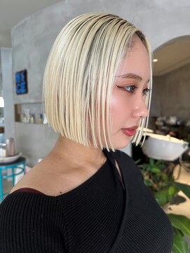 ハウ 心斎橋(how) ミニボブショートショートヘア小顔大人可愛い20代30代40代50代