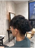 圧倒的こなれ感　ツイストスパイラル/黒髪/清潔感/ツーブロック