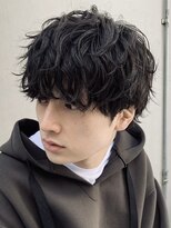 エリマバイフィフス 調布(elima by fifth) 調布メンズマッシュシャドウパーマツイスパメンズパーマウルフ