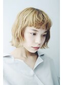 ぷつっとボブアレンジスタイル