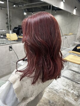 ネアー 新潟(NEER) レディース アプリコットオレンジ/ウェーブショート［新潟］