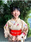 浴衣着付け