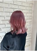 モーヴピンク　ピンクカラー
