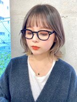 シエルバイアフロート(ciel by afloat)&nbsp;>>くびれボブ×ぱっつん前髪カット似合わせ顔周りカット
