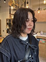 オッジバイケンジ(oggi by KENJE)&nbsp;前髪パーマ ポイントパーマ スパイラルパーマ