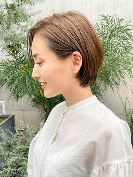 センスヘア(SENSE Hair) 大人っぽいタイトな耳かけショート
