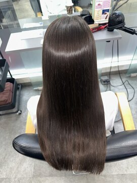 髪質改善で作る美髪ストレート/新宿/美髪矯正/艶髪