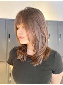 レイヤーカット/グレーベージュ／髪質改善／川崎