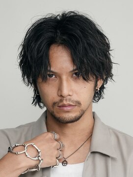 フィフス 天神大名(fifth) 天神大名メンズパーマツイストスパイラルパーマフリンジカット