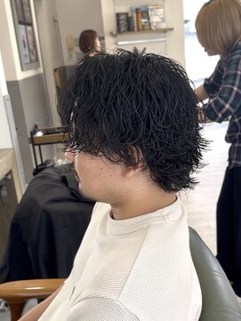 ヘアーアンドビューティー ザ ビー(Hair & Beauty the B) 波巻きパーマ