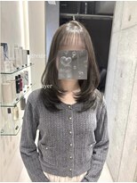 ジーナ 渋谷神南(Zina)&nbsp;［amika指名］グレージュカラー/透明感カラー/顔周りレイヤー