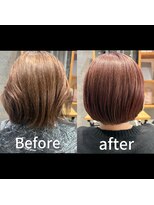 アルトル 池袋2nd(altru)&nbsp;白髪ぼかしピンクベージュ