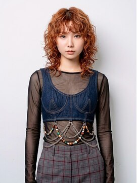 アロマ ヘアー ルーム 新宿3号店(AROMA hair room) 【26S/Sコレクション】大人かわいい/小顔カット/くせ毛風パーマ