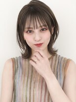 リヤン 表参道(lyann) エアリーカール美髪外ハネボブダークブルー結べるボブモテ髪