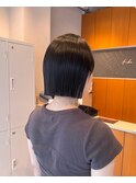 《wakana》耳にかけても可愛いぱつっとボブ♪