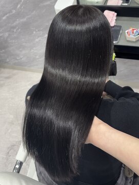 ルクス スマートサロン(Luxs SmartSalon) グレージュカラー/暗髪カラー