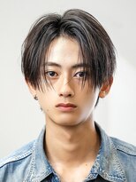 オーシャントーキョーオーバー 渋谷(OCEAN TOKYO OVER)&nbsp;ツーブロックナチュラルダウンパーマシースルーマッシュ