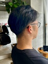 キリ 逗子(kiri)&nbsp;逗子葉山ツーブロック刈り上げメンズショート眉メンズカットR142