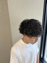 コードバイケンジ 戸塚(CODE by KENJE) 戸塚メンズ波巻きシャドウパーマ