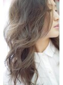 【Rally】前髪長めスウィートロング×ナチュラルASHハイライト