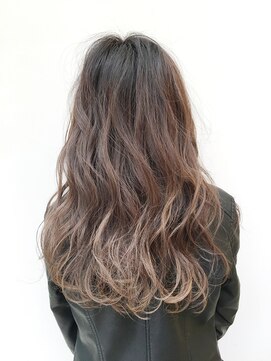 アンク クロス 新宿店(ANKHCROSS) キャラメルベージュグラデーション