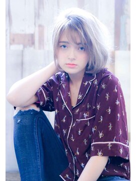 マイティ バイ エイチ(mighty by H) 【mighty】3Dカラー×ジグザグバング×大人ボブ