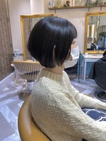 ロンドアベニール 北千住(Lond avenir)&nbsp;軽さも出しつつまとまるショートボブ☆ 西田大樹
