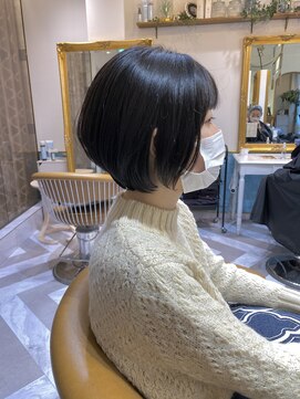 ロンドアベニール 北千住(Lond avenir) 軽さも出しつつまとまるショートボブ☆ 西田大樹