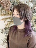 アゴーグ(agog) コバルトアッシュ☆モーブ☆ハイレイヤー