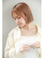 エラマ ヘアメゾン(elama hair maison)&nbsp;【elama】ミニボブ×透けバング