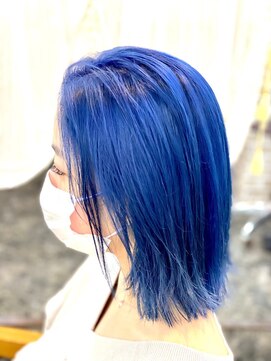 フルブルーム(fullbloom) [full bloom/西八王子]ブルー×ミディ