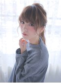 ☆月曜営業☆ojiko.大人可愛い【波巻き×ロープポニー】