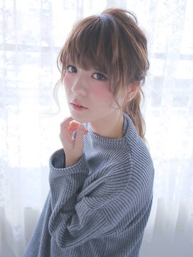 オジコロジ(ojiko.roji) ☆月曜営業☆ojiko.大人可愛い【波巻き×ロープポニー】